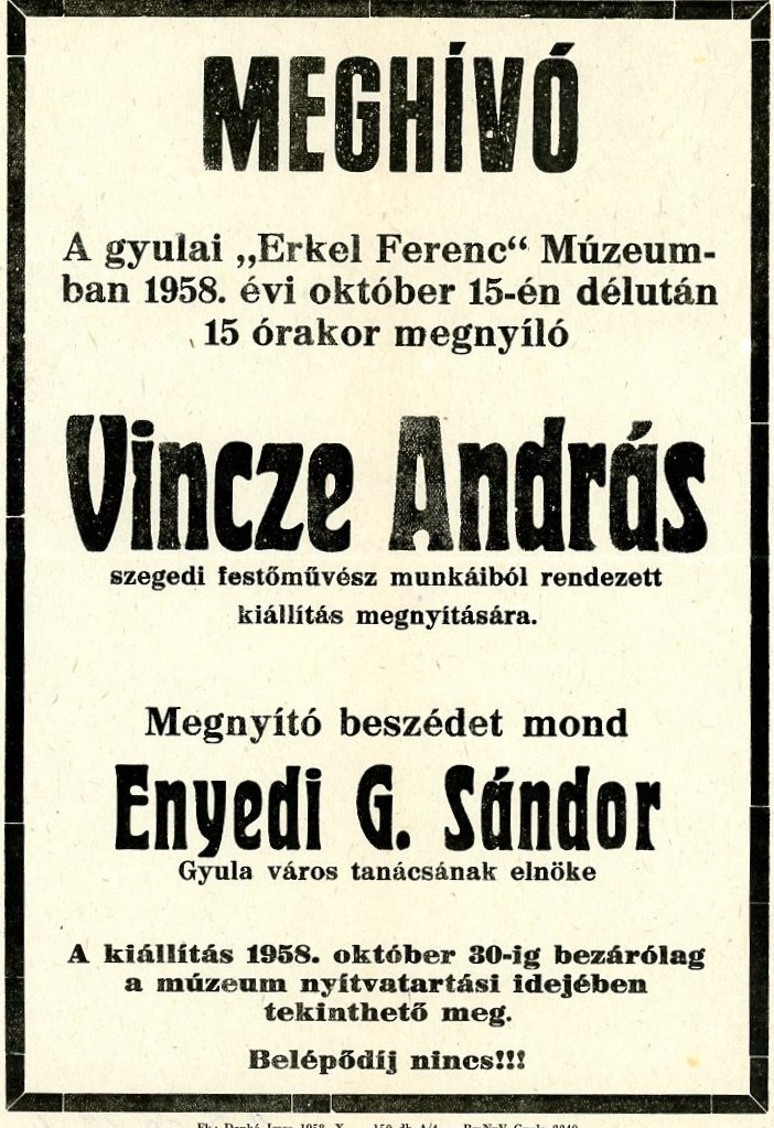 Falragasz nyomtatott, zöld papíron (Erkel Ferenc Múzeum CC BY-NC-SA)