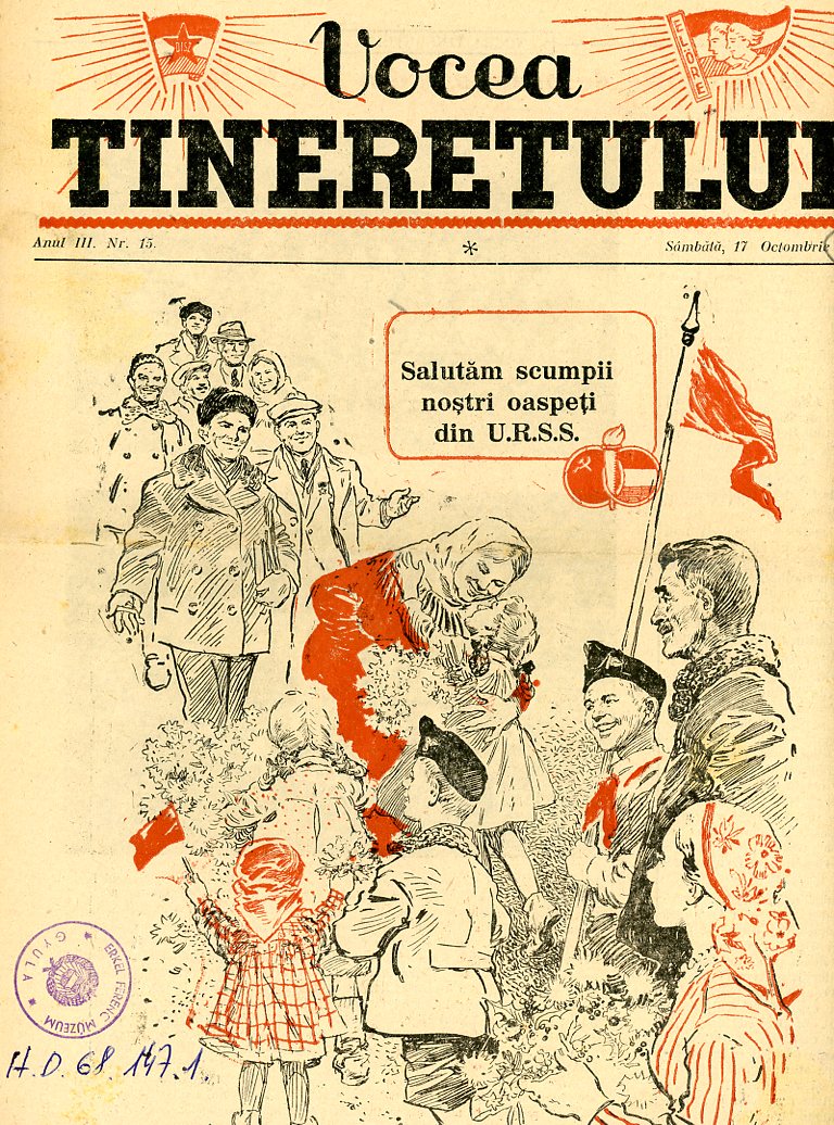 Ifjúsági lap: Vocea Tineretului (Erkel Ferenc Múzeum CC BY-NC-SA)