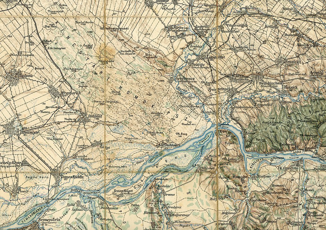 Térkép : Katonai térképszelvény                   Weischetz (Erkel Ferenc Múzeum CC BY-NC-SA)