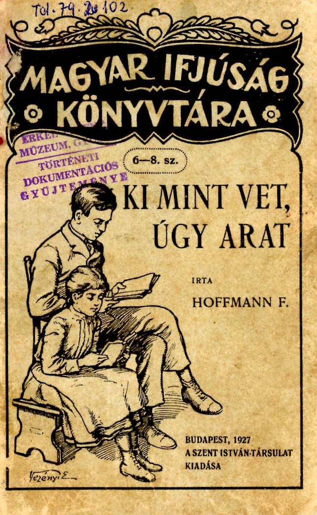 Ifjúsági könyv (Erkel Ferenc Múzeum CC BY-NC-SA)
