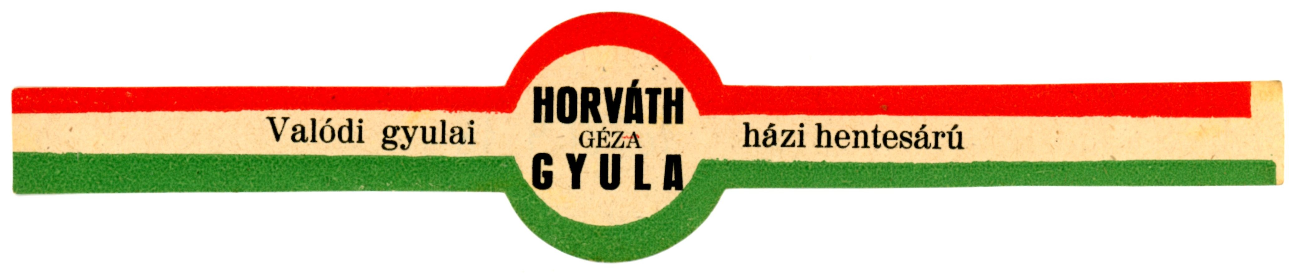 Címke (Erkel Ferenc Múzeum CC BY-NC-SA)