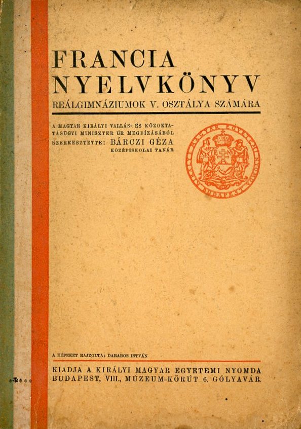 Nyelvkönyv (Erkel Ferenc Múzeum CC BY-NC-SA)