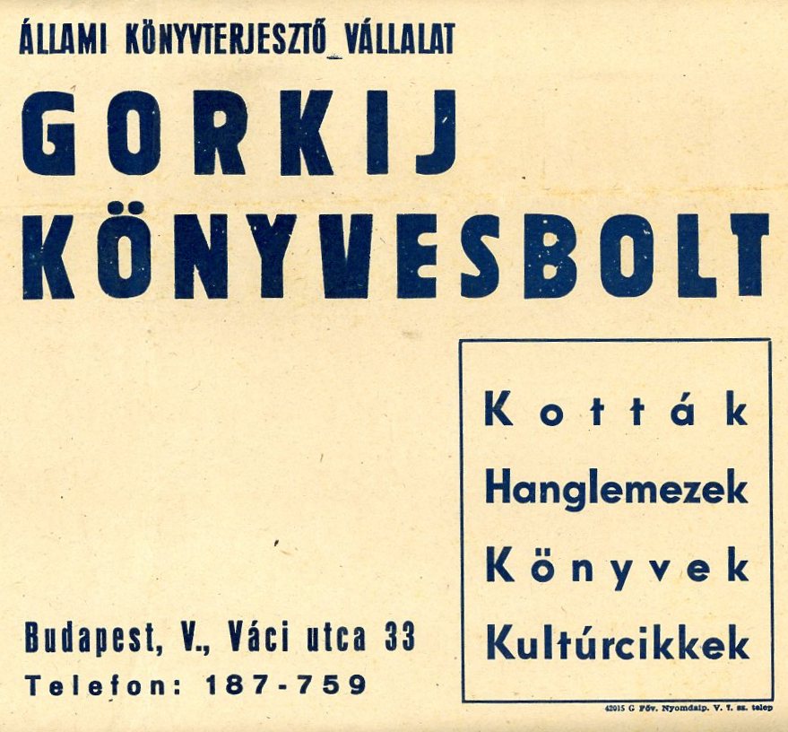 Könyveszsák (Erkel Ferenc Múzeum CC BY-NC-SA)