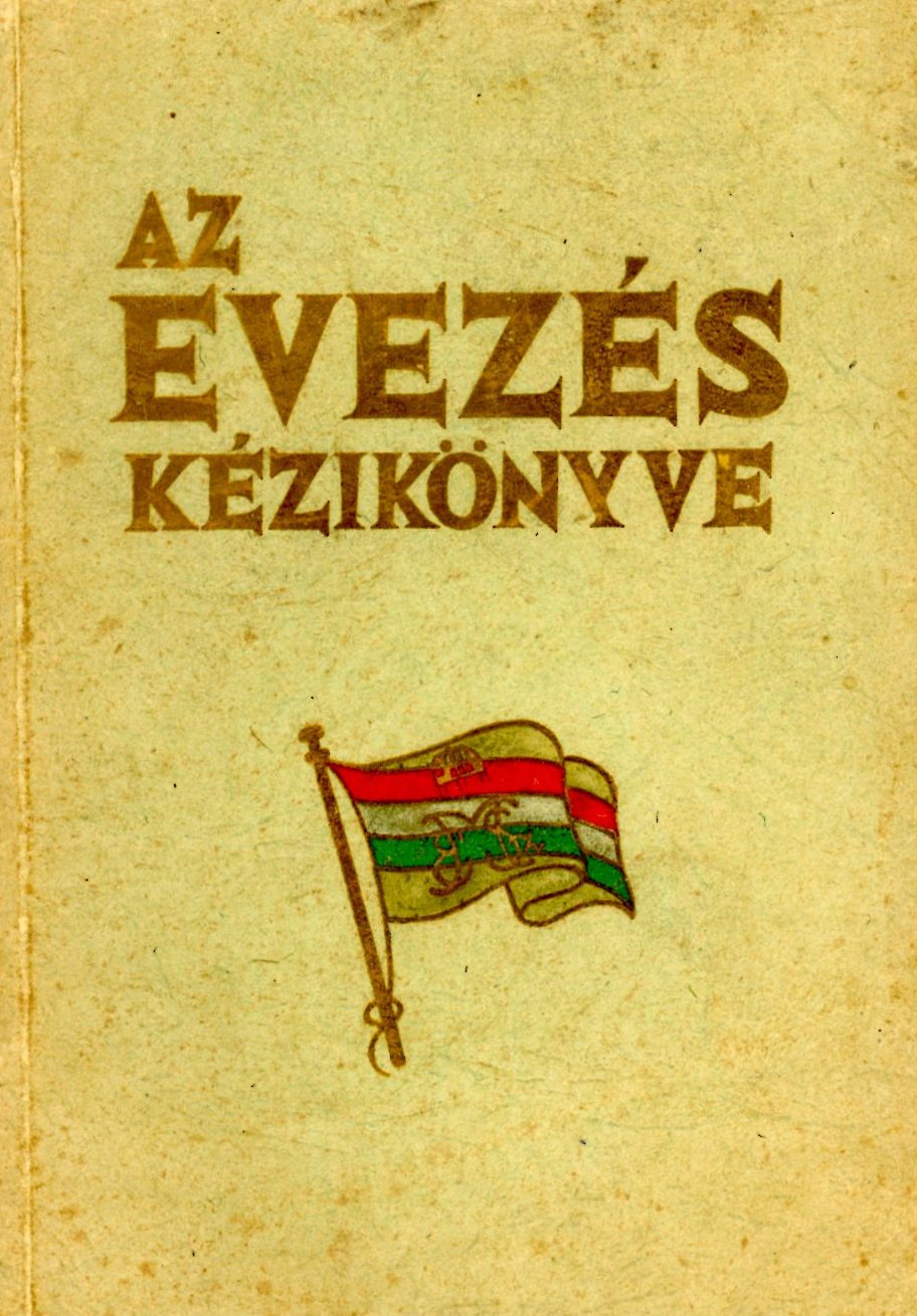 "Az evezés könyve" (Erkel Ferenc Múzeum CC BY-NC-SA)
