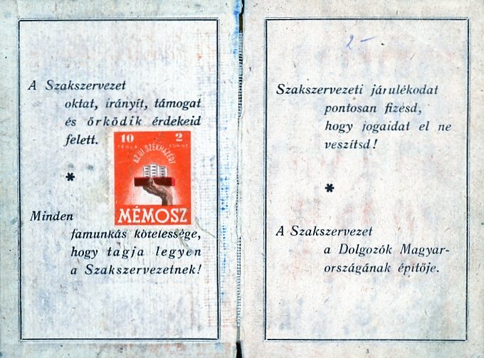 Tagkönyv (Erkel Ferenc Múzeum CC BY-NC-SA)