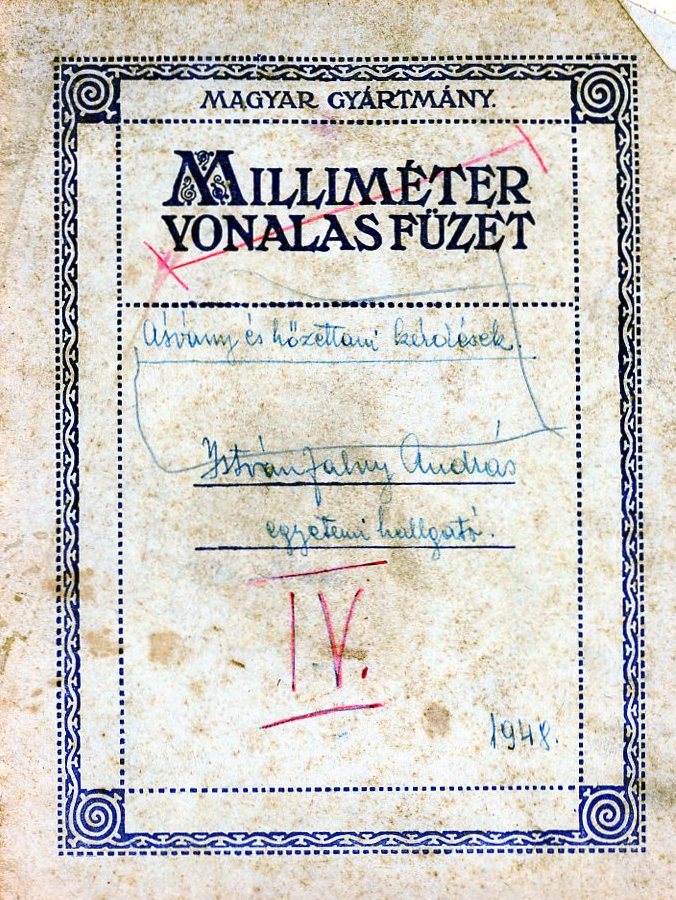 Füzet (Erkel Ferenc Múzeum CC BY-NC-SA)
