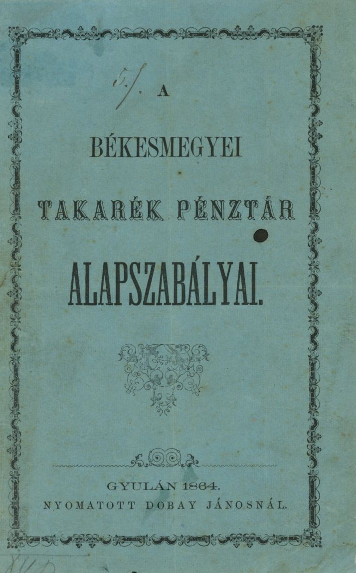 Könyv címlapja (Erkel Ferenc Múzeum CC BY-NC-SA)
