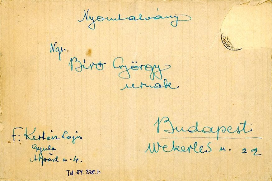 Vegyes levelezés (Erkel Ferenc Múzeum CC BY-NC-SA)