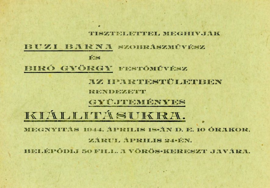 Meghívók (Erkel Ferenc Múzeum CC BY-NC-SA)