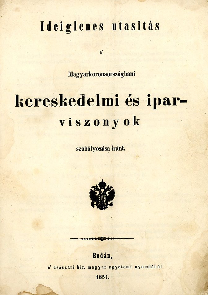 Szabályzat (nyomtatvány) (Erkel Ferenc Múzeum CC BY-NC-SA)
