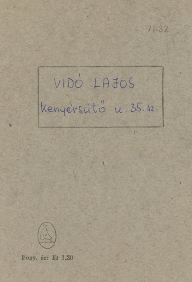 Feljegyzések füzetekben (Erkel Ferenc Múzeum CC BY-NC-SA)