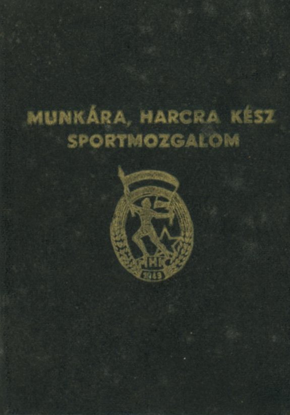 MHK tagkönyv (Erkel Ferenc Múzeum CC BY-NC-SA)