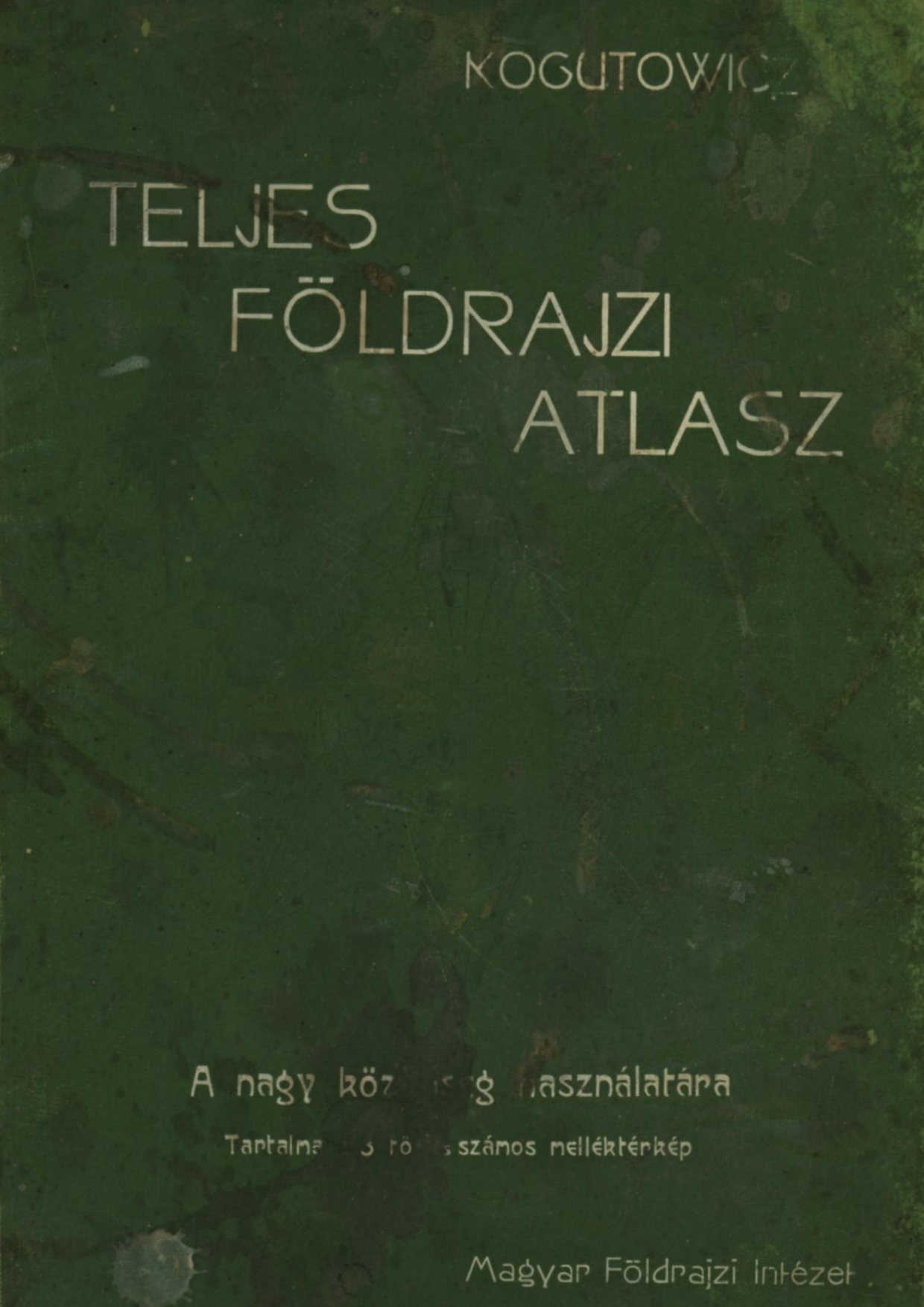 Atlasz (Erkel Ferenc Múzeum CC BY-NC-SA)