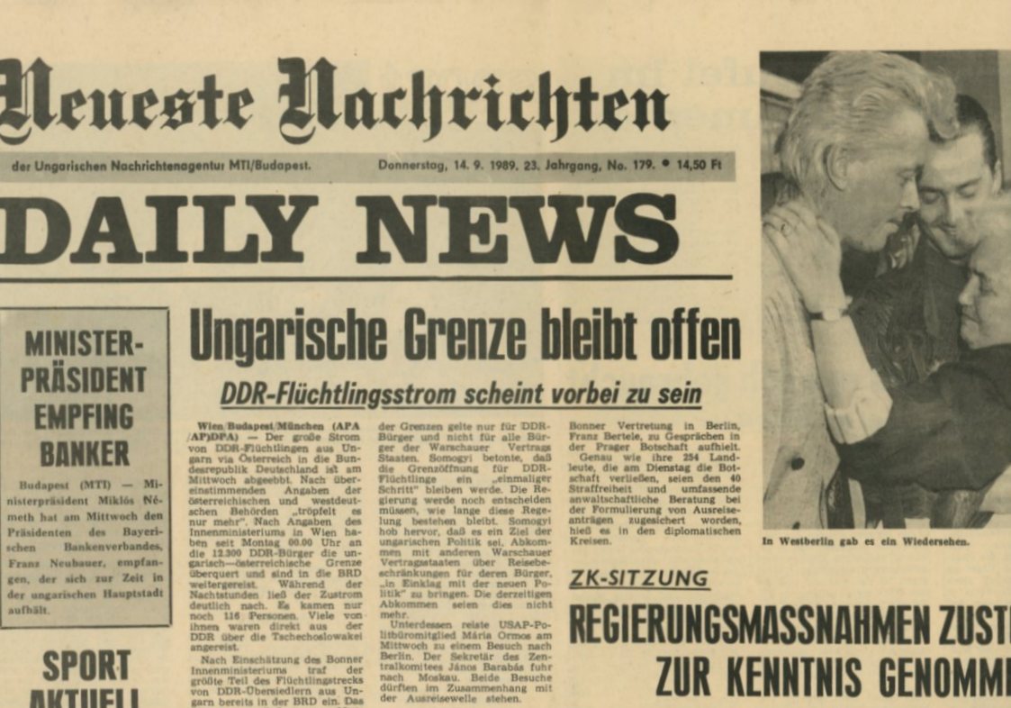 Újság :  Daily News (Erkel Ferenc Múzeum CC BY-NC-SA)