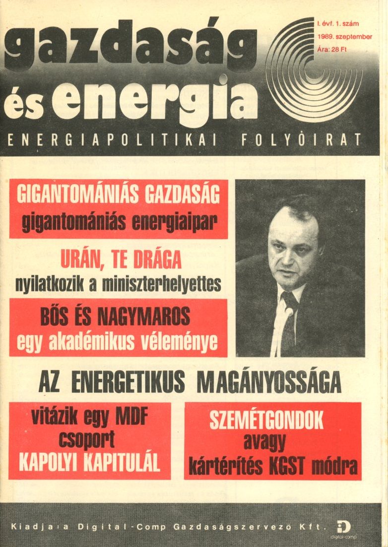Újság : Gazdaság és Energia (Erkel Ferenc Múzeum CC BY-NC-SA)