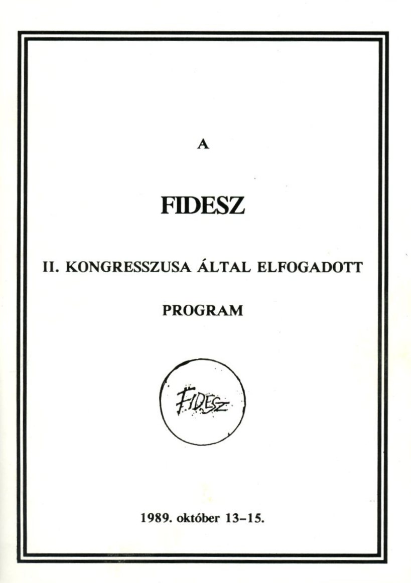 Programfüzet (Erkel Ferenc Múzeum CC BY-NC-SA)