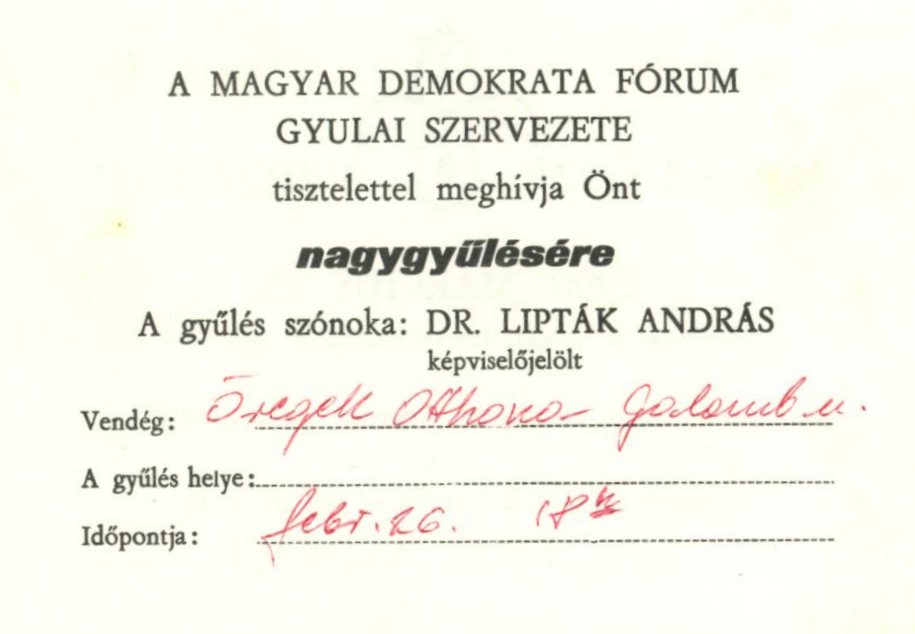Meghívó : MDF (Erkel Ferenc Múzeum CC BY-NC-SA)