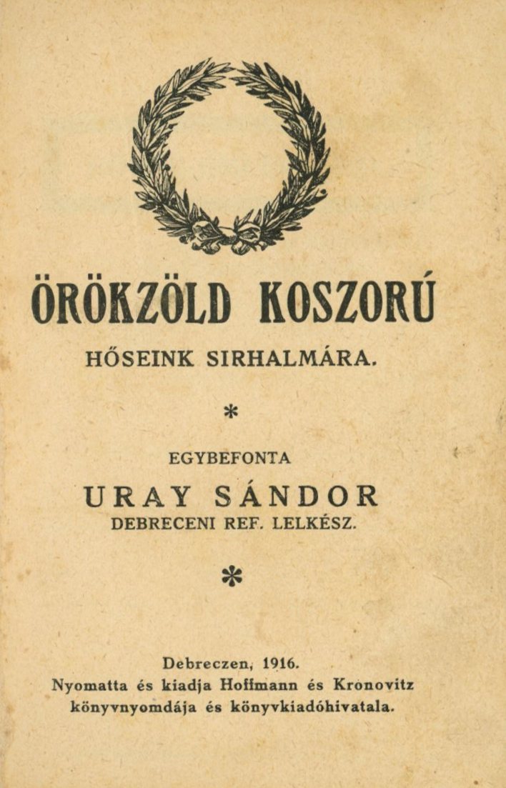 Imakönyv (nyomtatott) (Erkel Ferenc Múzeum CC BY-NC-SA)