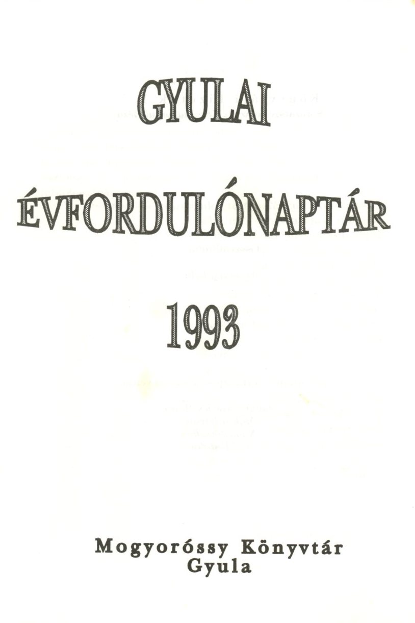 Programfüzet : könyvtár (Erkel Ferenc Múzeum CC BY-NC-SA)