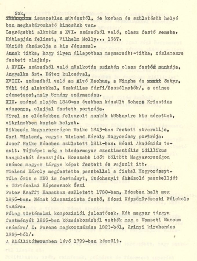 Megnyitó szövege , 1993 (Erkel Ferenc Múzeum CC BY-NC-SA)
