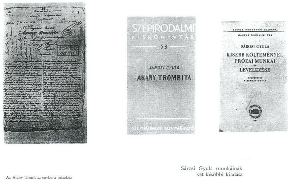 Fénymásolat Sárosi Gyulai műveiből (Erkel Ferenc Múzeum CC BY-NC-SA)