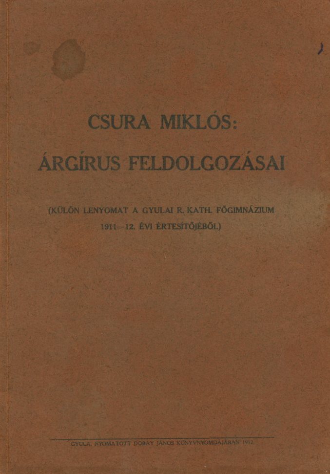 Implom – hagyaték : Könyv (Erkel Ferenc Múzeum CC BY-NC-SA)