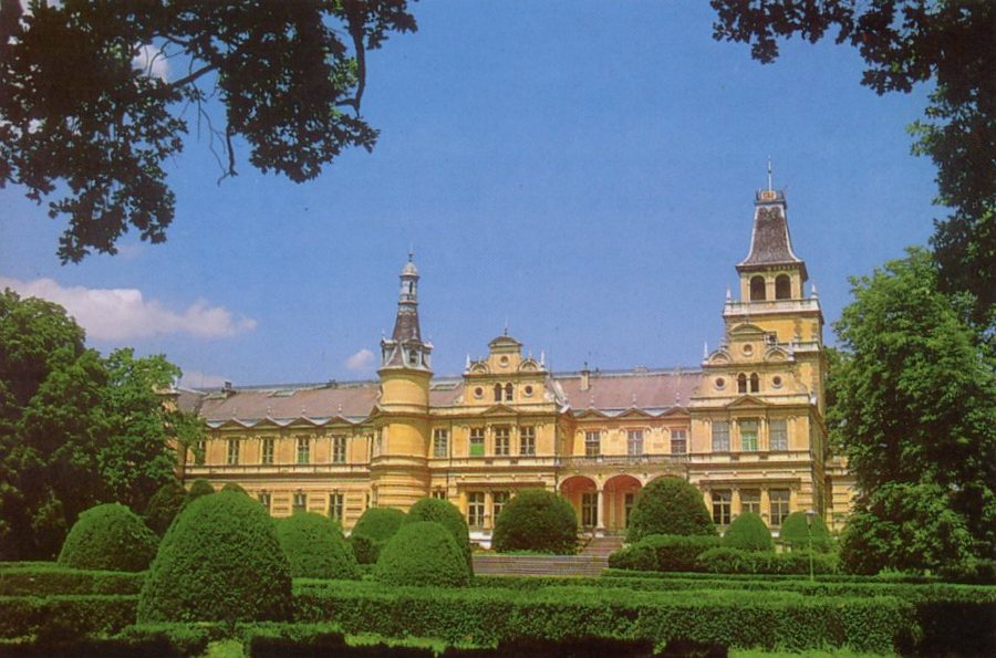 Képeslap : Szabadkígyósi kastély (Erkel Ferenc Múzeum CC BY-NC-SA)