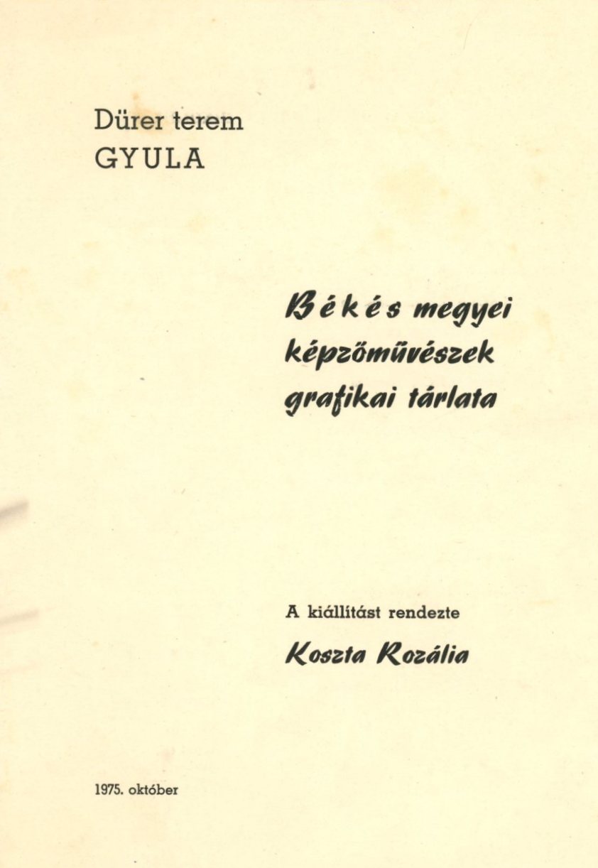 Képjegyzék (Erkel Ferenc Múzeum CC BY-NC-SA)