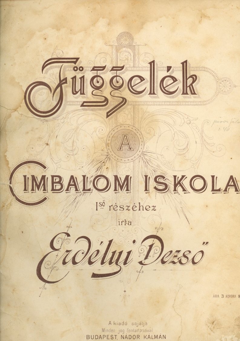 könyvek (Erkel Ferenc Múzeum CC BY-NC-SA)