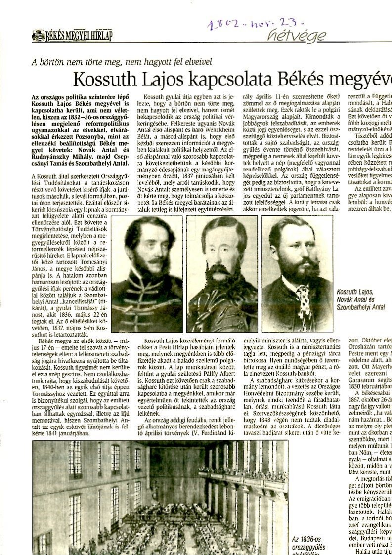 újság cikkek (Erkel Ferenc Múzeum CC BY-NC-SA)