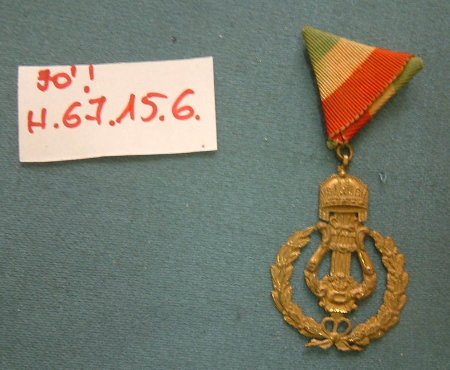 Dalköri kitüntetés (Erkel Ferenc Múzeum CC BY-NC-SA)