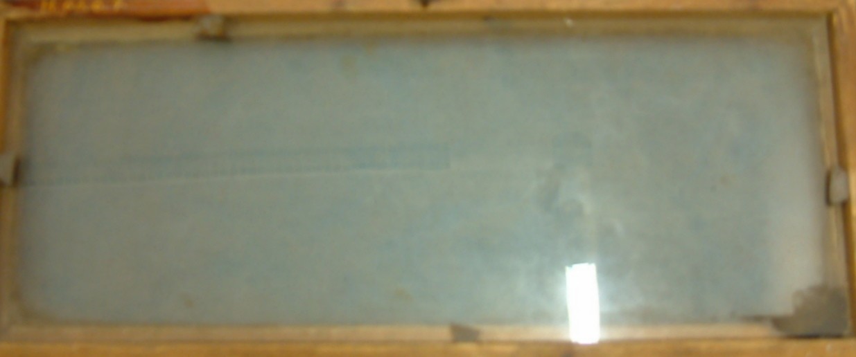 Keretezett" mandzsetta" levelezőlap, aláírásokkal, festett képpel (Erkel Ferenc Múzeum CC BY-NC-SA)