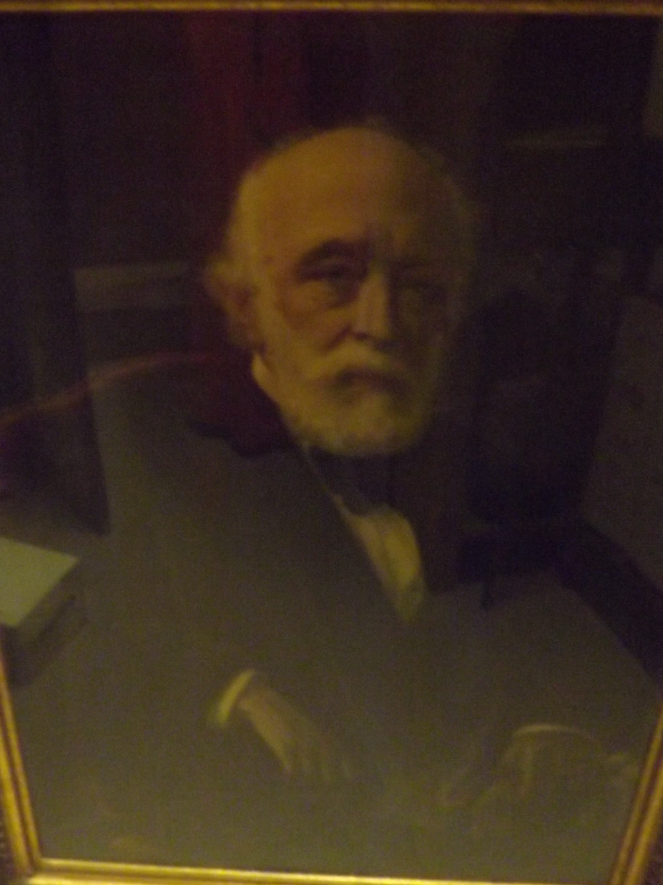 Nyomat : Kossuth Lajos öregkori portréja (Erkel Ferenc Múzeum CC BY-NC-SA)