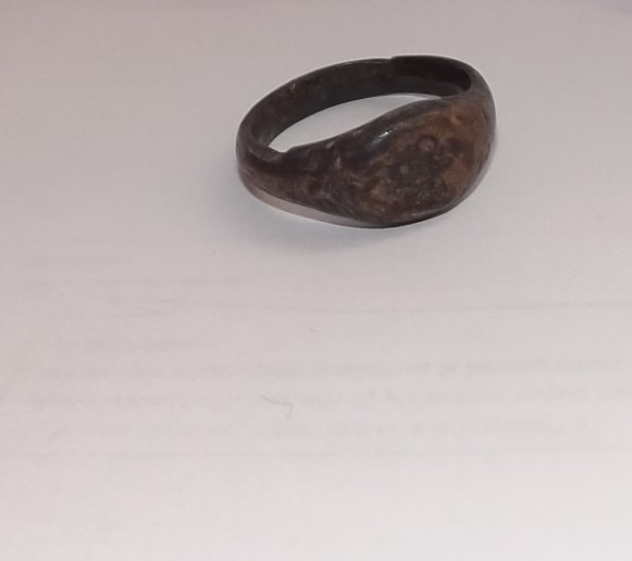 Pecsétgyűrű bronzból (Erkel Ferenc Múzeum CC BY-NC-SA)