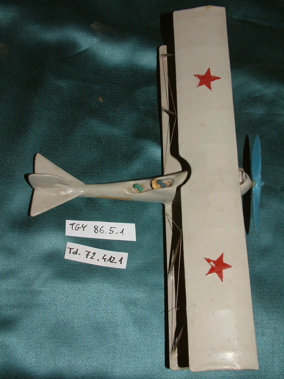 Repülőgép modell (Erkel Ferenc Múzeum CC BY-NC-SA)
