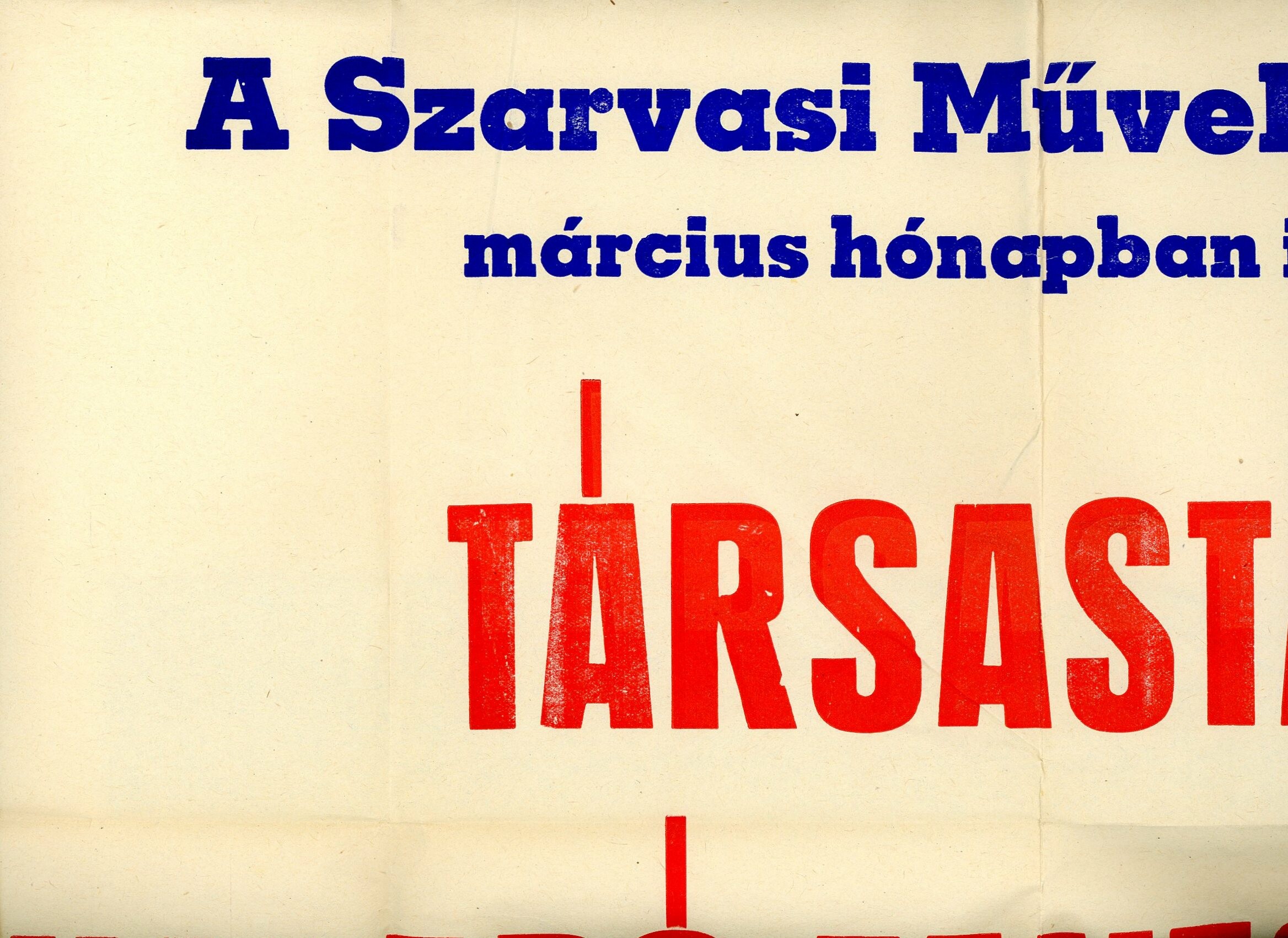 Plakát (Erkel Ferenc Múzeum CC BY-NC-SA)
