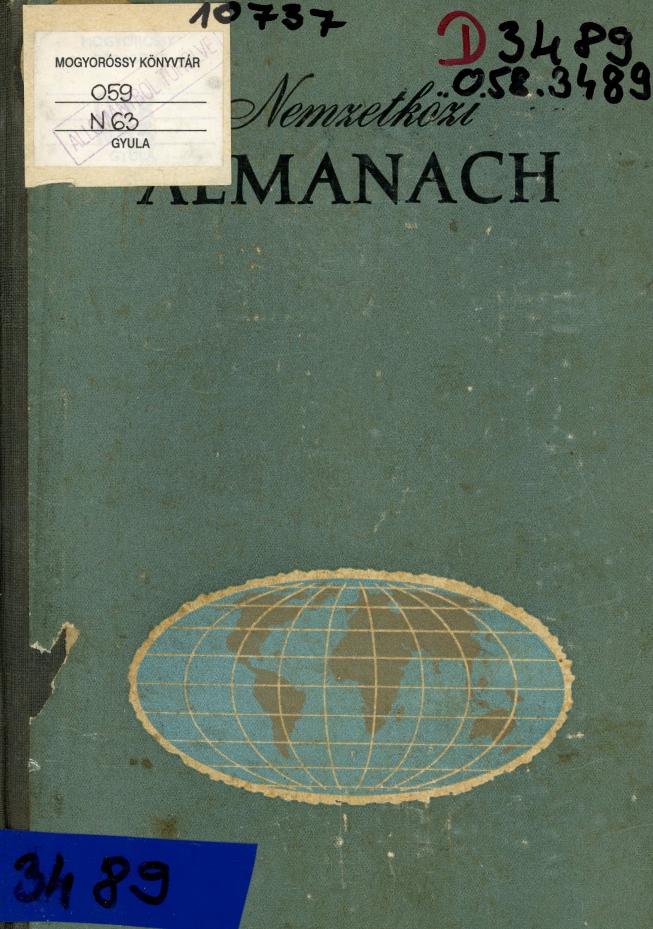 Nemzetközi Almanach 1959 (Erkel Ferenc Múzeum és Könyvtár, Gyula CC BY-NC-SA)