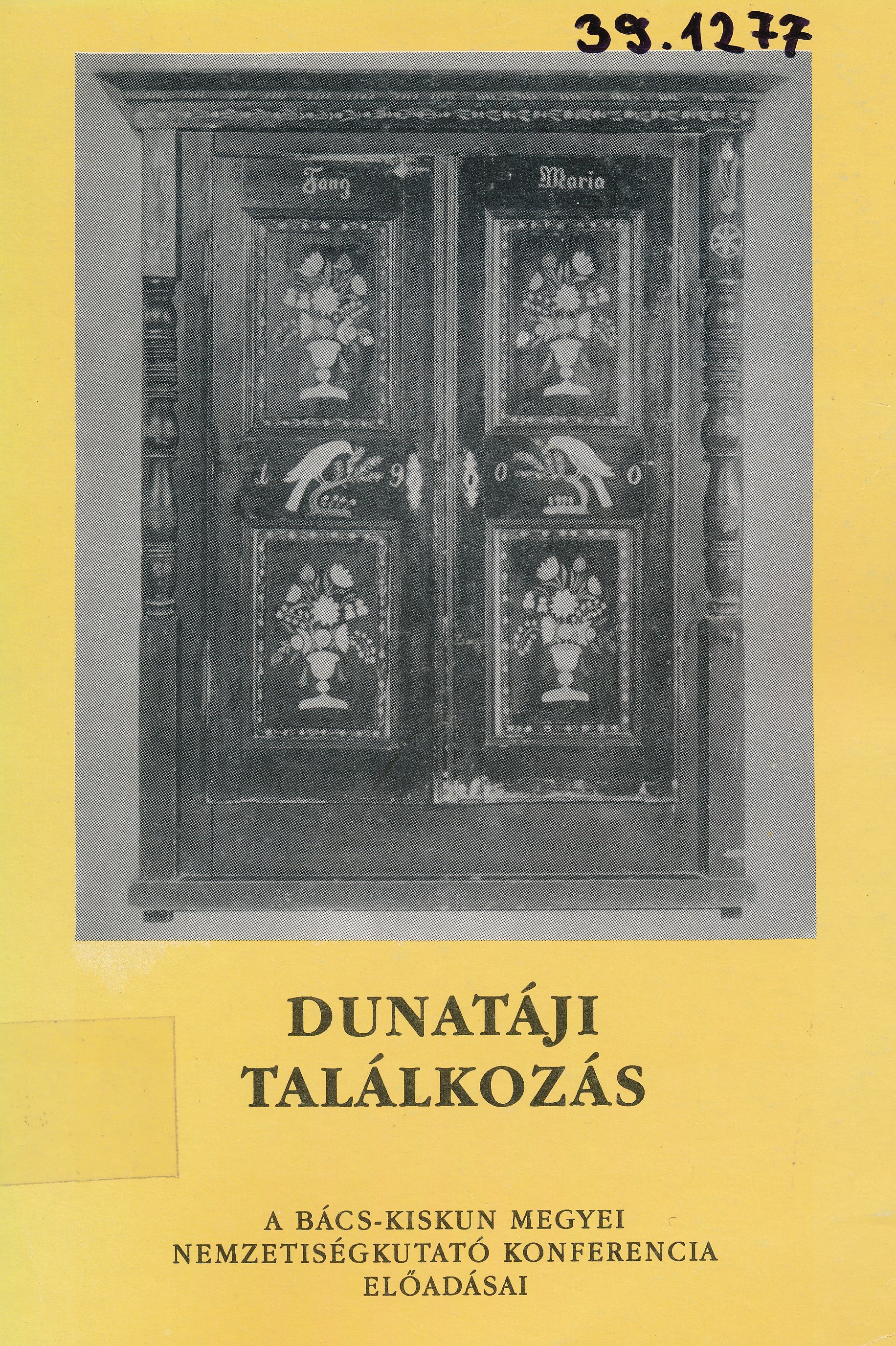 Dunatáji találkozás (Erkel Ferenc Múzeum és Könyvtár, Gyula CC BY-NC-SA)