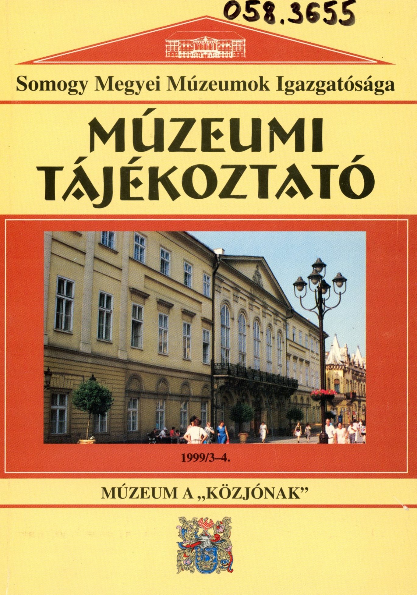 Múzeumi Tájékoztató 1999/3-4. (Erkel Ferenc Múzeum és Könyvtár, Gyula CC BY-NC-SA)
