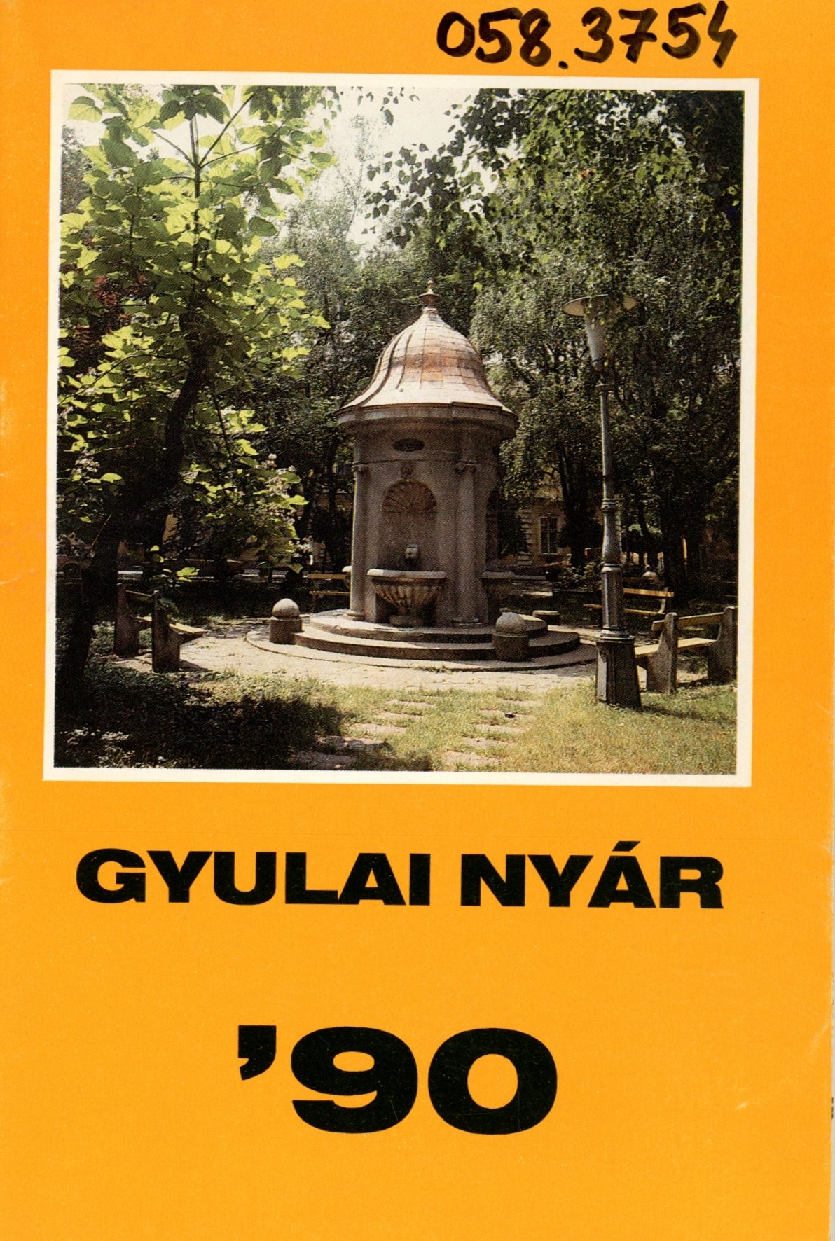 Gyulai Nyár ' 90 (Erkel Ferenc Múzeum és Könyvtár, Gyula CC BY-NC-SA)