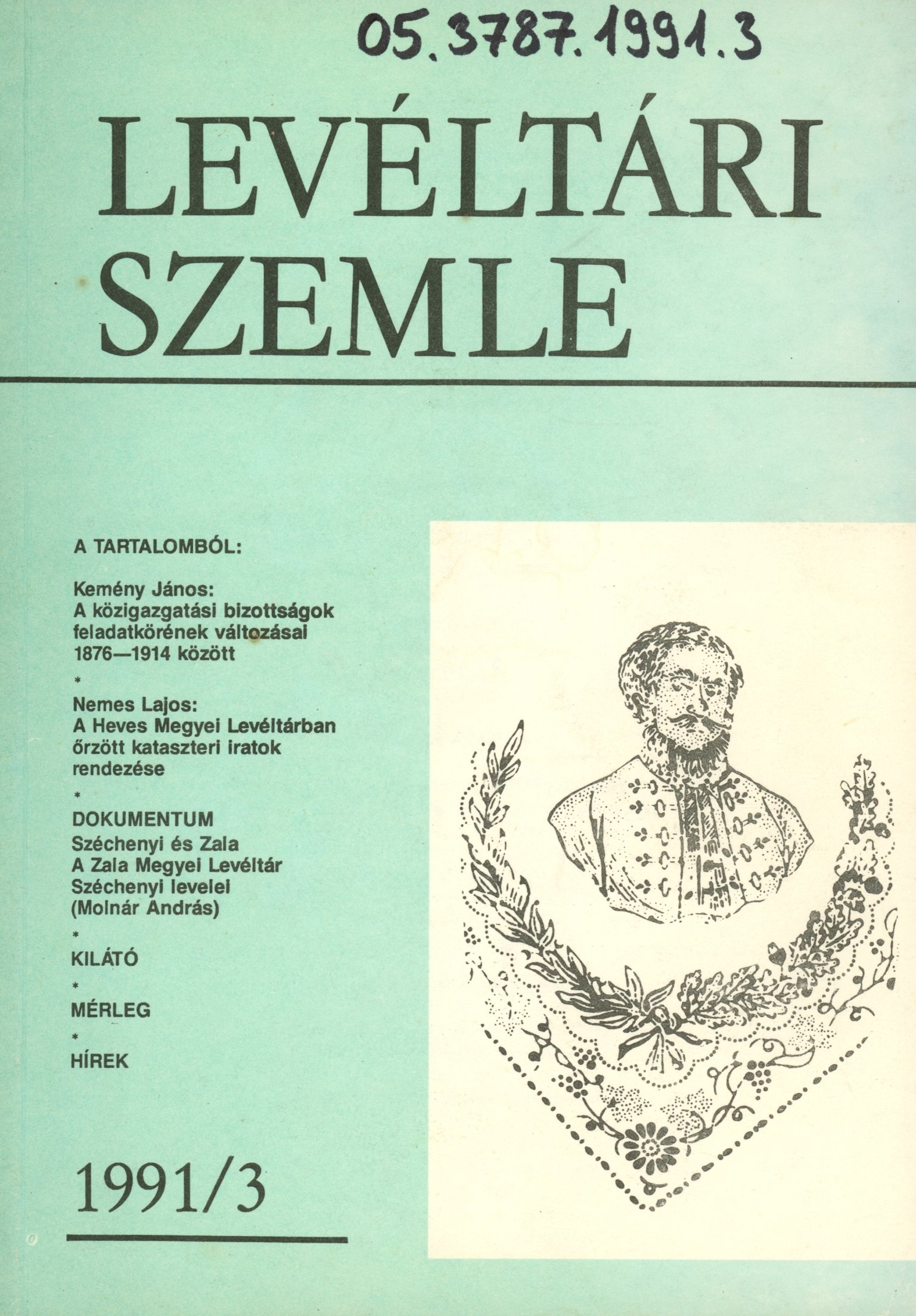 Levéltári Szemle (Erkel Ferenc Múzeum és Könyvtár, Gyula CC BY-NC-SA)