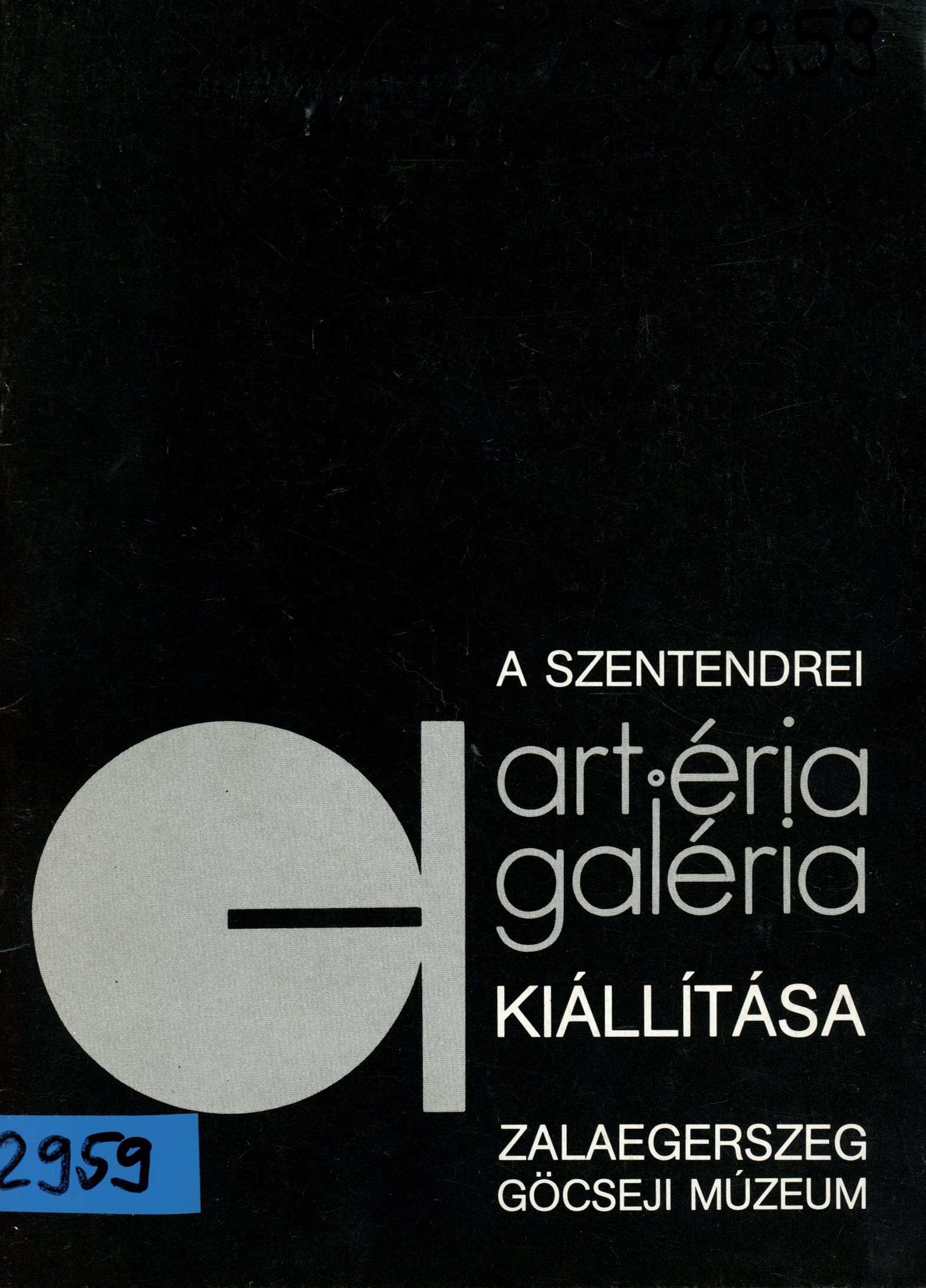 A szentendrei art éria galéria kiállítása (Erkel Ferenc Múzeum és Könyvtár, Gyula CC BY-NC-SA)