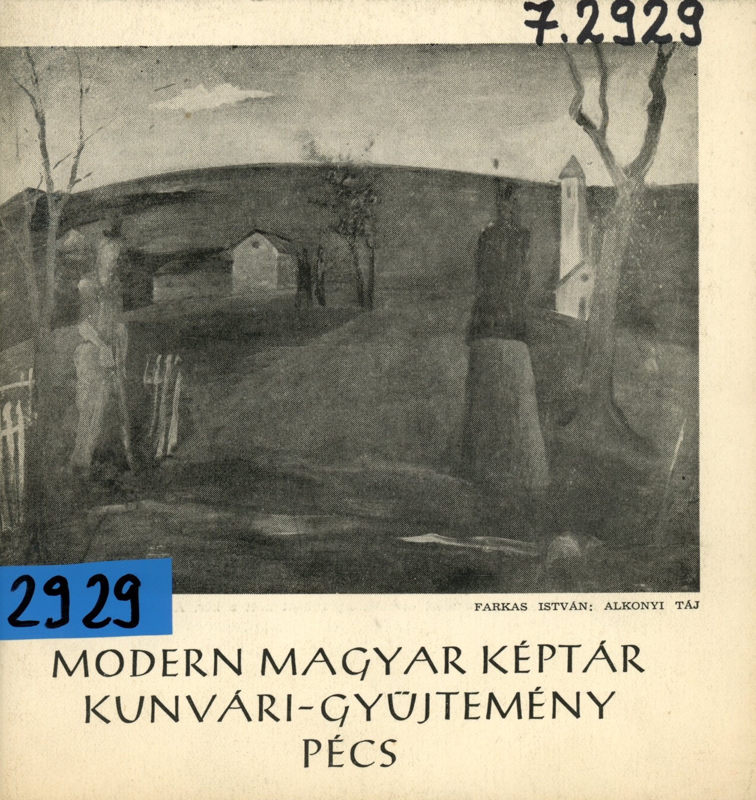 Modern Magyar Képtár Kunvári-gyűjtemény (Erkel Ferenc Múzeum és Könyvtár, Gyula CC BY-NC-SA)