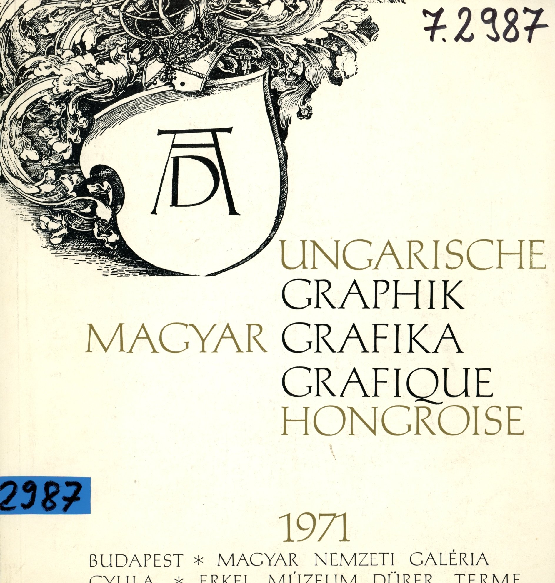 Magyar Grafika 1971 (Erkel Ferenc Múzeum és Könyvtár, Gyula CC BY-NC-SA)