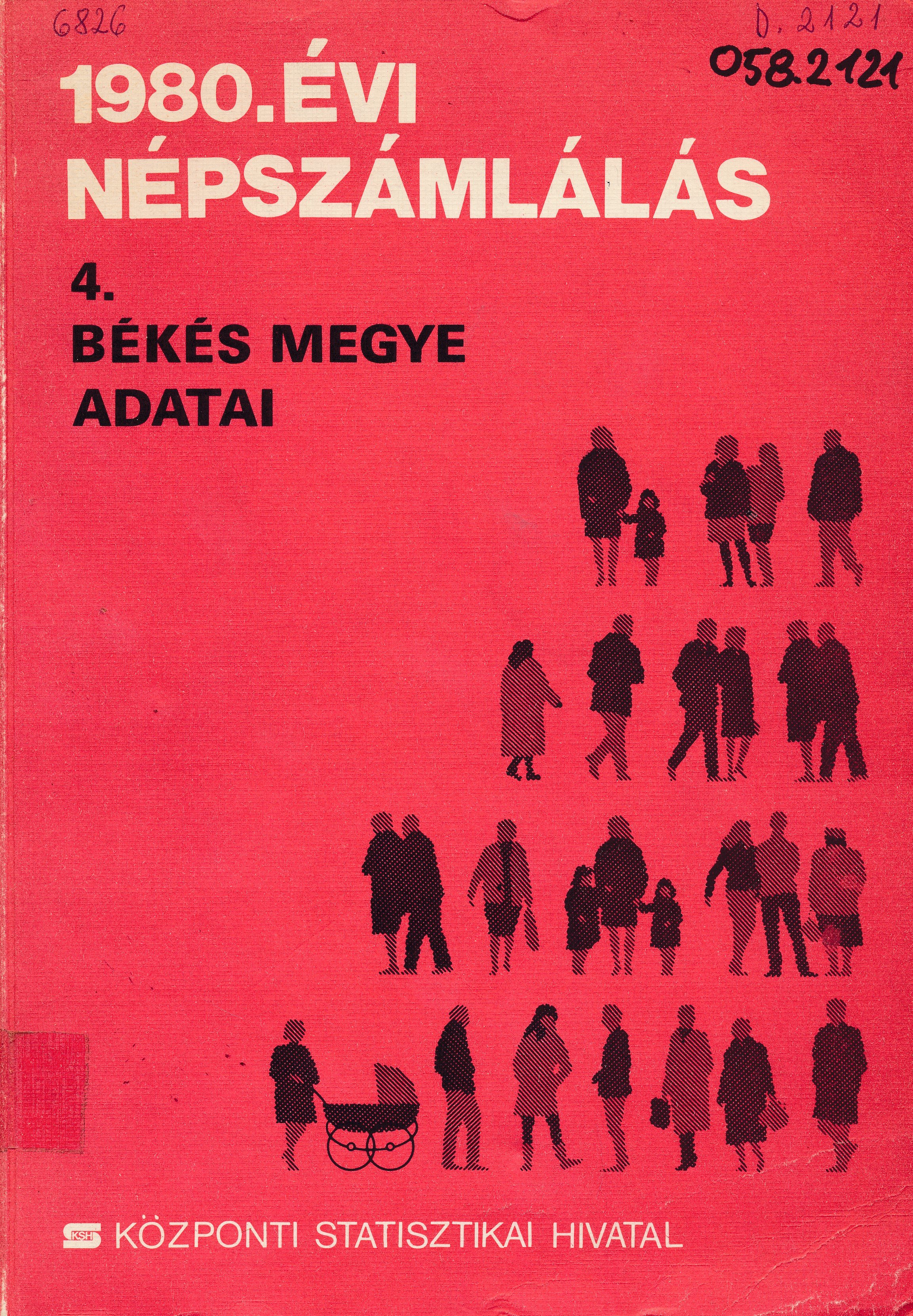 1980. évi népszámlálás (Erkel Ferenc Múzeum és Könyvtár, Gyula CC BY-NC-SA)