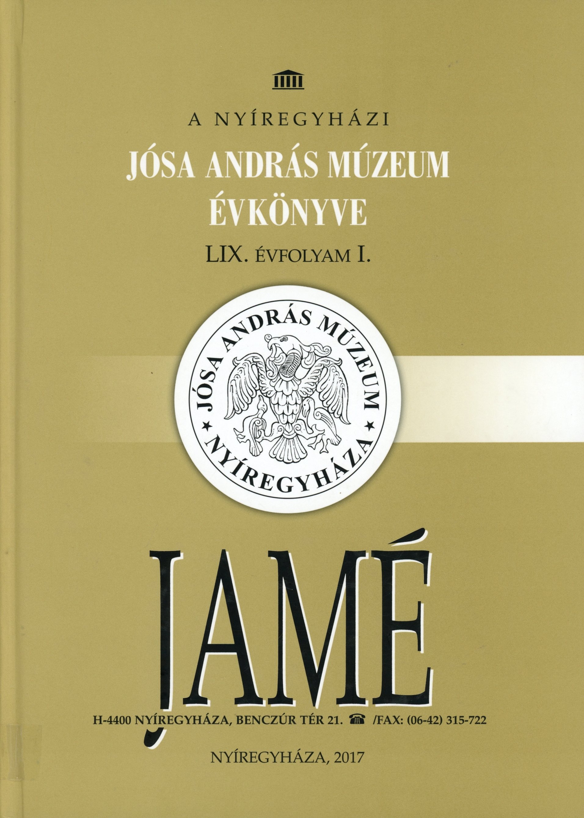 JAMÉ (Erkel Ferenc Múzeum és Könyvtár, Gyula CC BY-NC-SA)