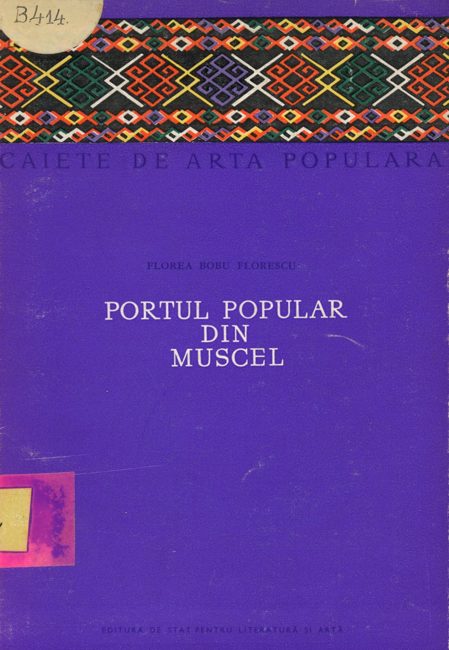 Portul Popular din Muscel (Erkel Ferenc Múzeum és Könyvtár, Gyula CC BY-NC-SA)