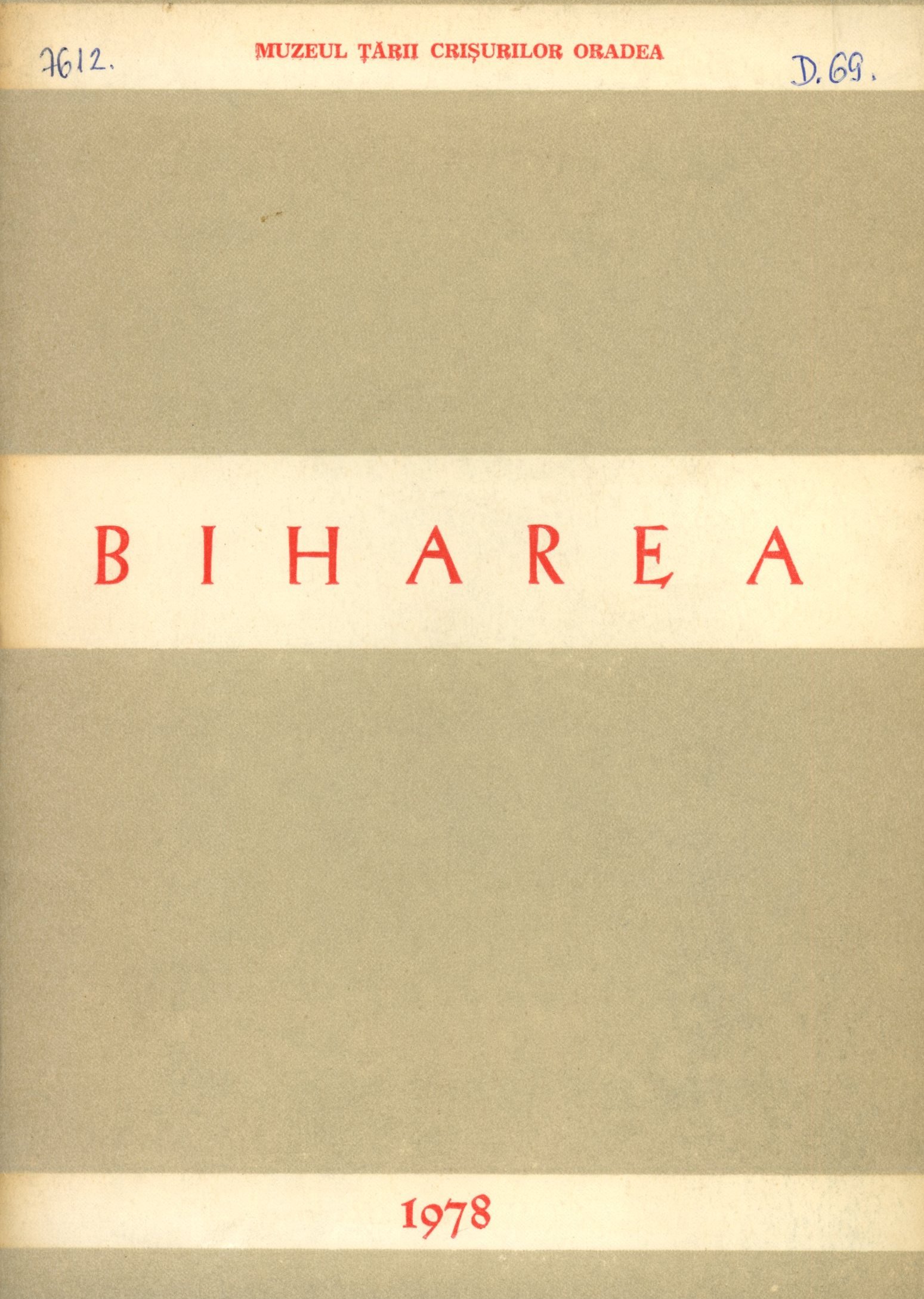 Biharea 1978 (Erkel Ferenc Múzeum és Könyvtár, Gyula CC BY-NC-SA)