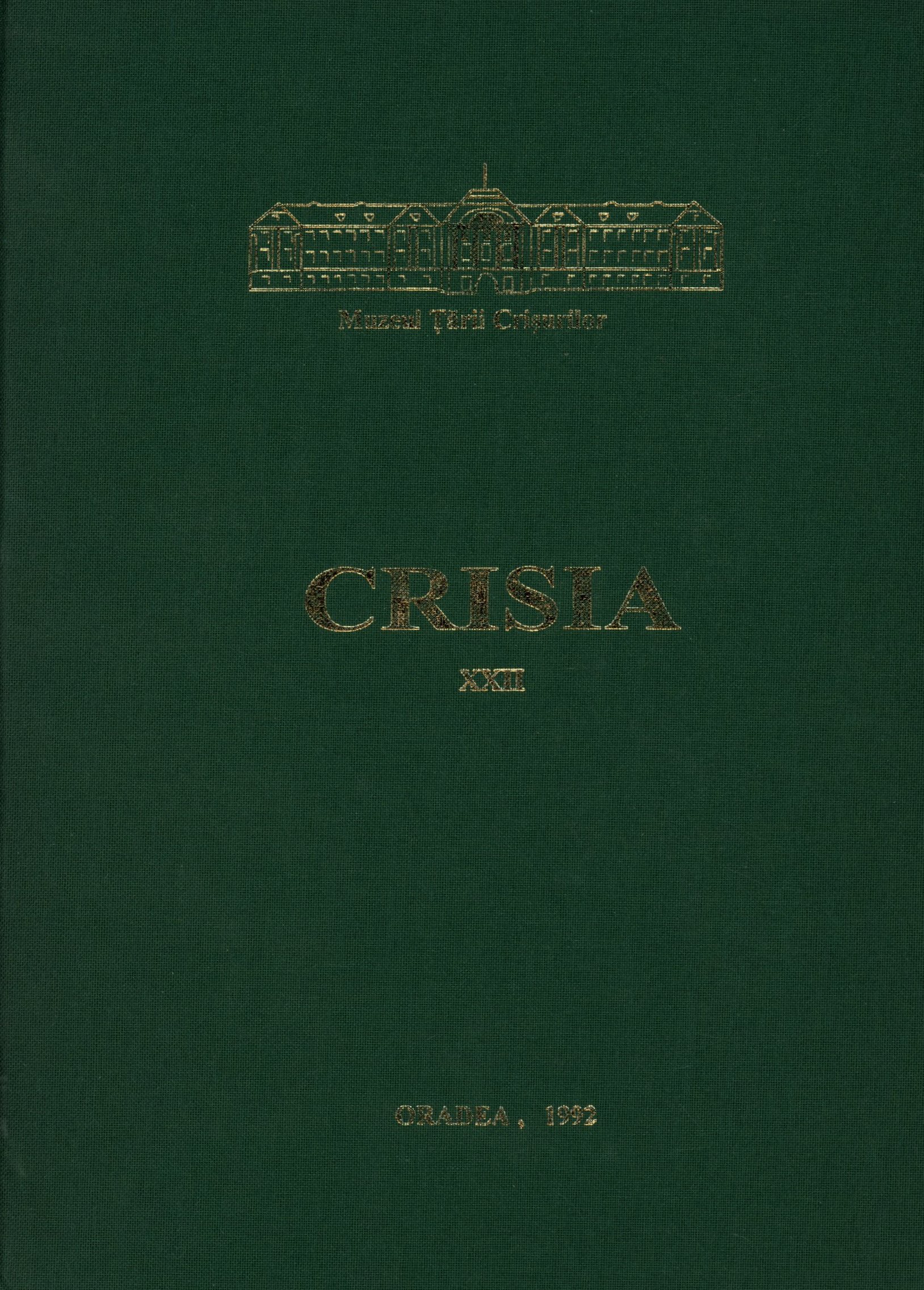 Crisia XXII (Erkel Ferenc Múzeum és Könyvtár, Gyula CC BY-NC-SA)