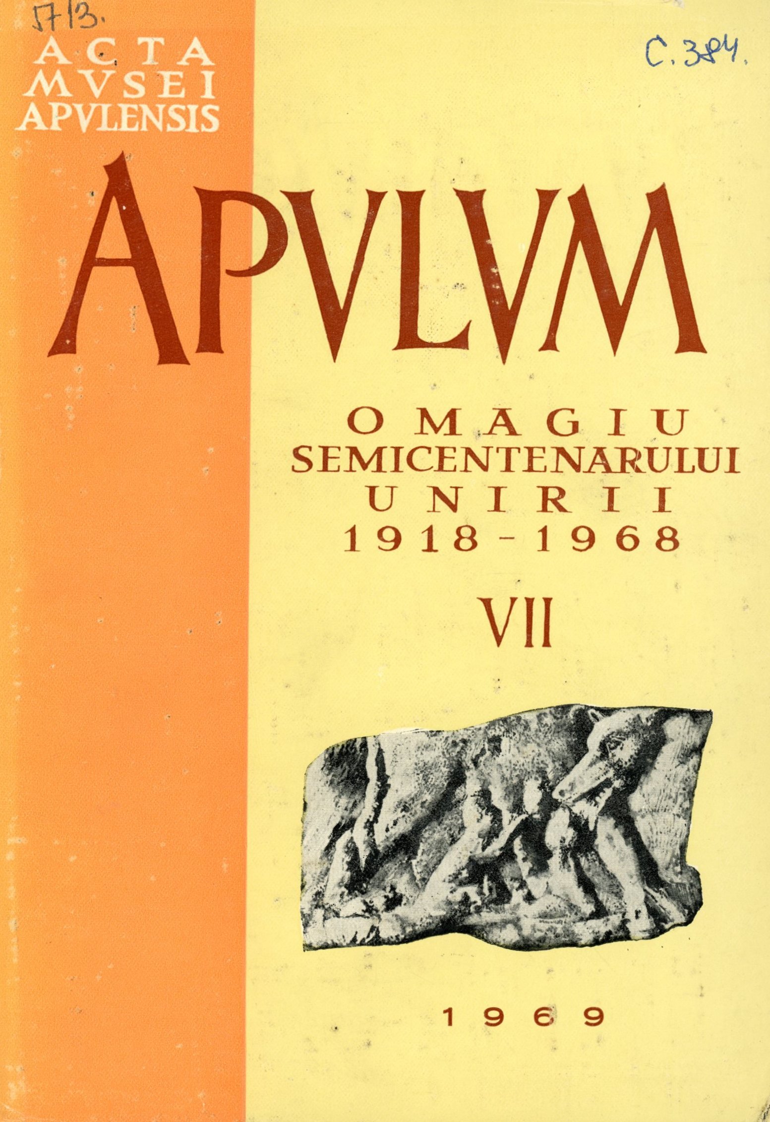 APULUM VII/II (Erkel Ferenc Múzeum és Könyvtár, Gyula CC BY-NC-SA)
